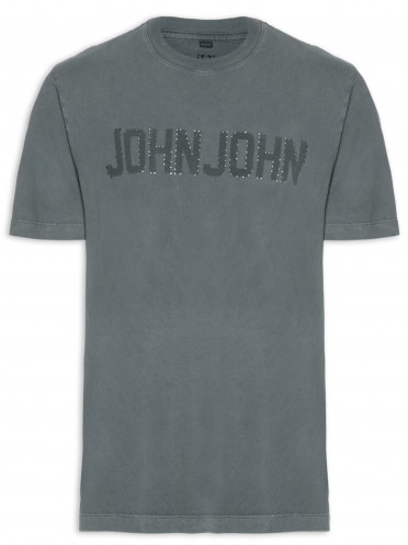 Camiseta John John Rg Flame Transfer Masculina - Vinho em Promoção