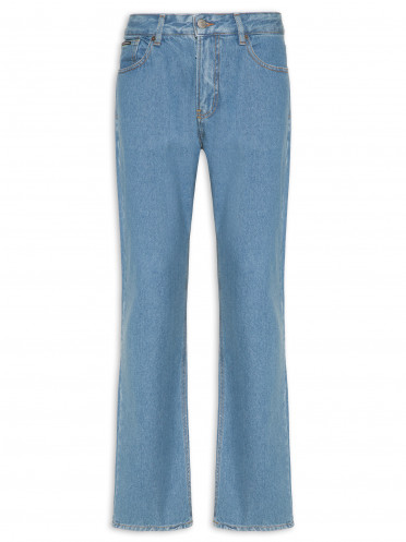 Calça Masculina Jeans Straight Recyckle - Azul