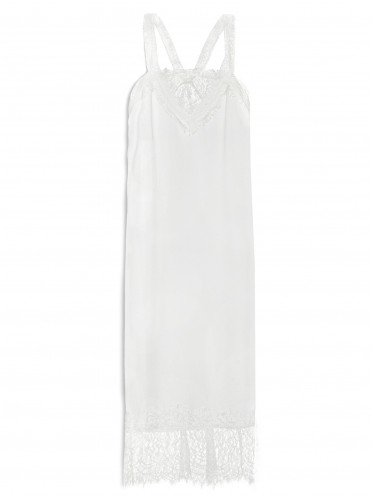 Vestido Slip Dress Isabel - Branco
