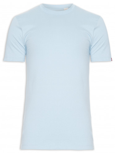 T-Shirt Masculina Slim Tab Tee - Azul
