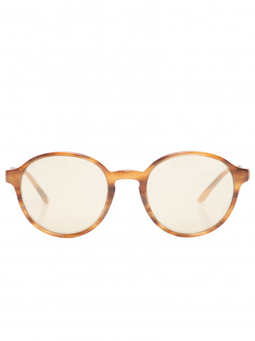 Óculos de Sol Masculino Striped Brown - Marrom