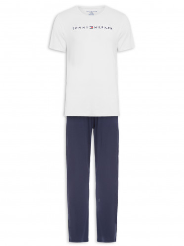Pijama Masculino Essential Sleepwear - Branco