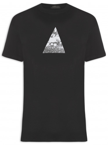 Camiseta Masculina Pyramid - Preto