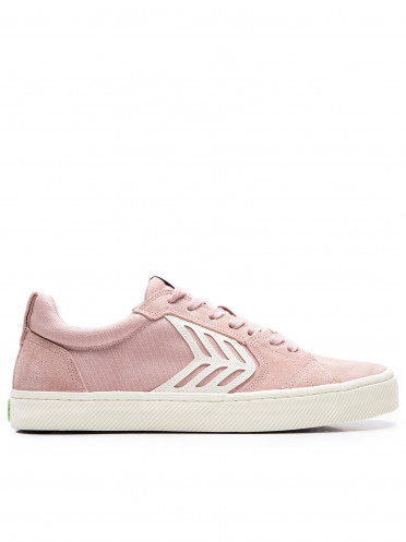 Tênis Unissex Pro Skate Suede and Canvas Ivory - Rosa