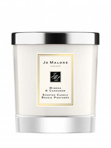 Mimosa & Cardamom Scented Candle 200g - Off White