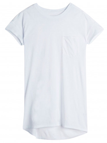 Camisa De Noite Em Algodão Supima® Ultrafresh - Branco