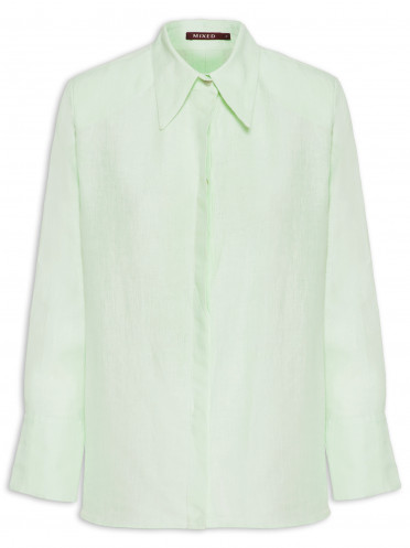 Camisa Feminina Basic - Verde