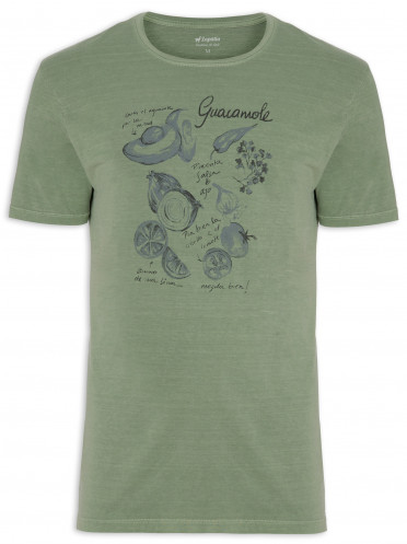 Camiseta Masculina Guacamole - Verde