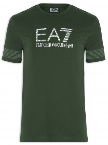 T-shirt Masculina Estampada - Verde