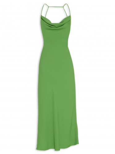Vestido Midi Degagê - Verde