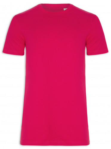 T-Shirt Masculina Slim Tab Tee - Rosa