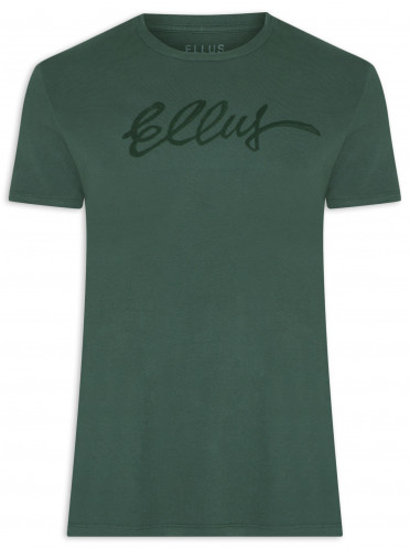 T-Shirt Masculina Cotton Fine Manual Classic - Verde