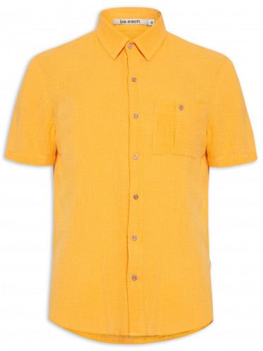 Camisa Masculina Atalaia Sorbet - Amarelo