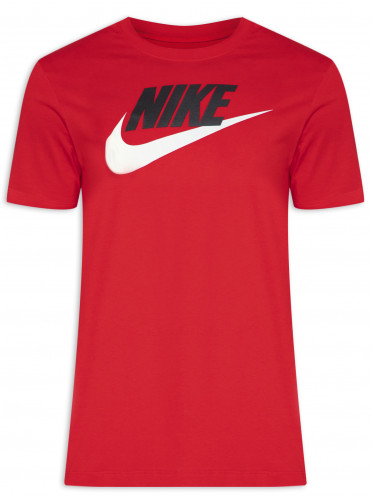 Camiseta Masculina Nsw Tee Icon Futura - Vermelho