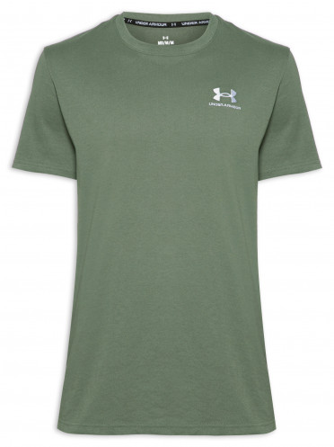Camiseta Masculina Logo Emb Heavyweight - Verde