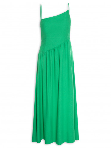 Vestido Irregular Alcinhas - Verde 