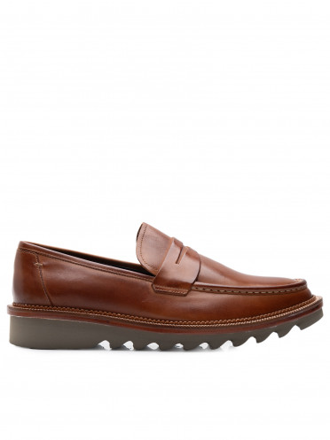 Sapato Masculino Loafer Clint - Marrom