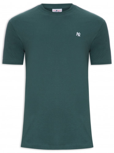 Camiseta Masculina Mini Bordado Neyyan - Verde